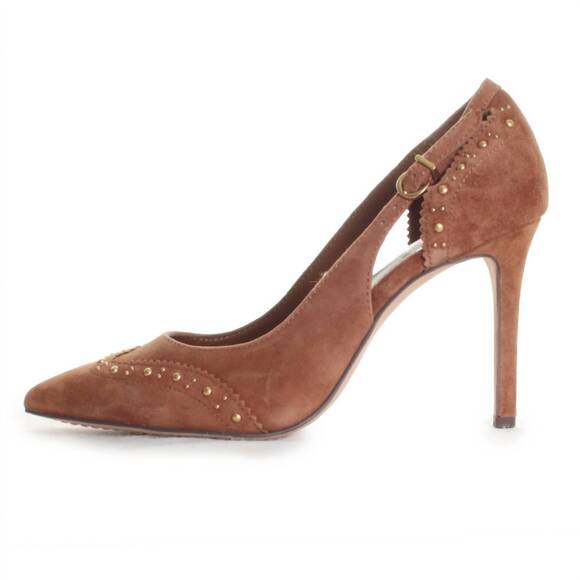 NEW VINCE CAMUTO women\'s hally pump heels in burnt sugar